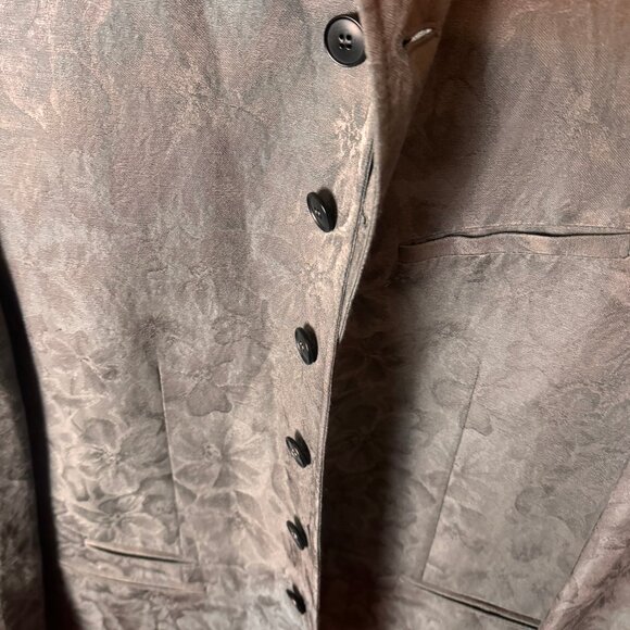 $2894 JOHN VARVATOS "Romance & Reverb" 3 Piece Floral Suit (sz. IT50) - Picture 8 of 16